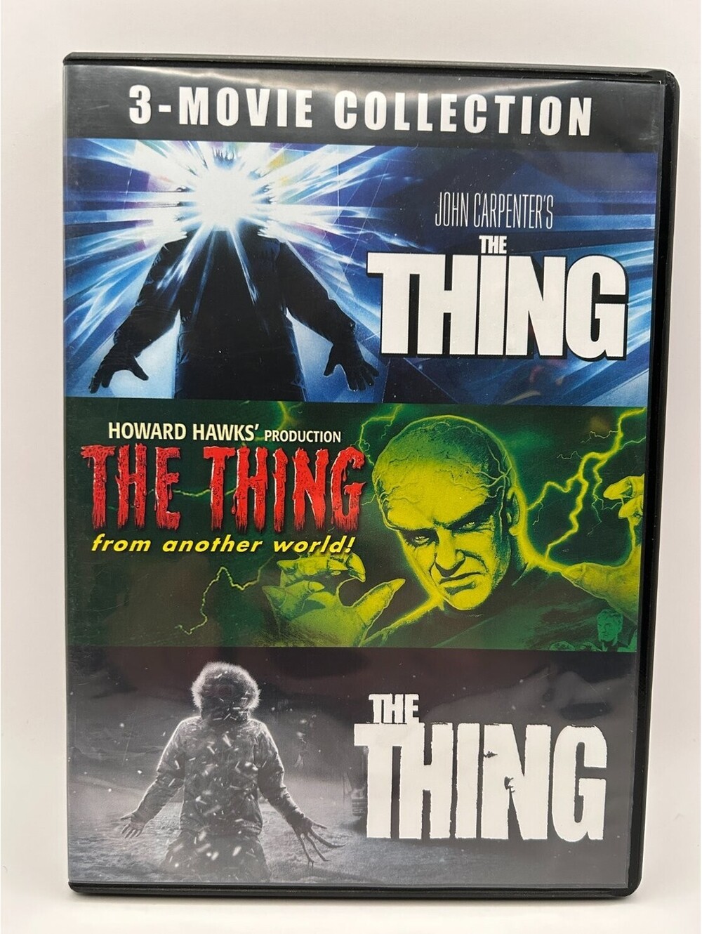 The Thing 3-Movie Collection DVD 2023 Sci-Fi & John Carpenter 2023